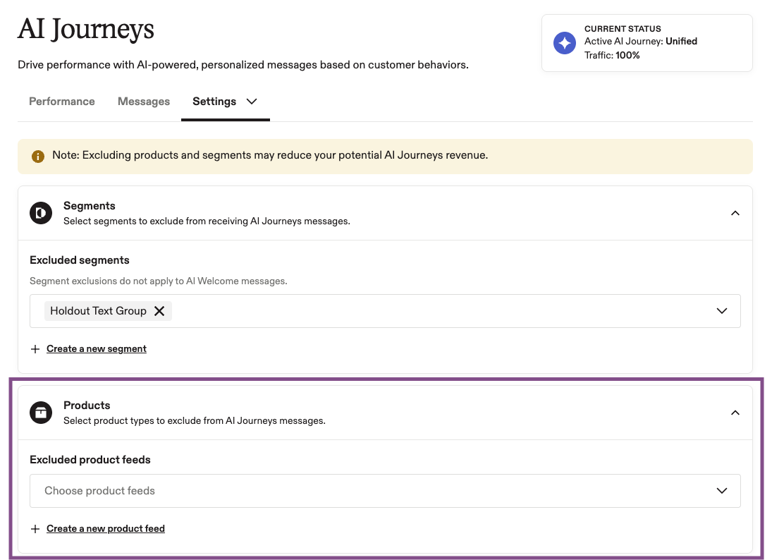 Image showing product exclusions 