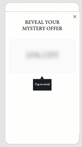 GIF showing blur