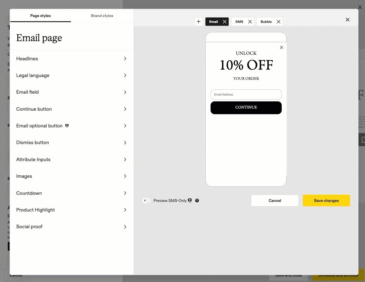 Image showing how to add blur or envelope
