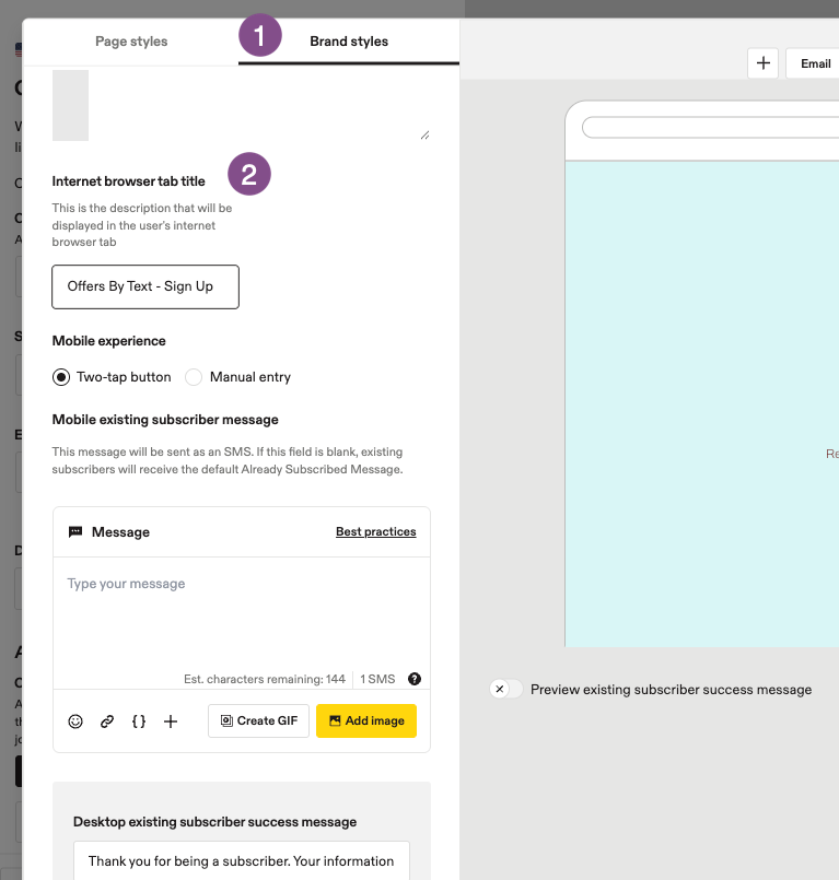 Image showing browser tab title